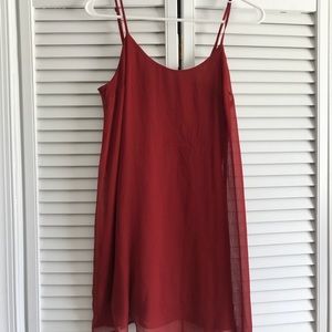 Forever 21 Red Tank Sun Dress